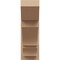 Ekena Millwork 8-in W x 22-in D x 22-in H Balboa Slat Rough Cedar Woodgrain TimberThane Outlooker, Primed Tan OUTUR080X22X22BOA24RCPR - alternate 4